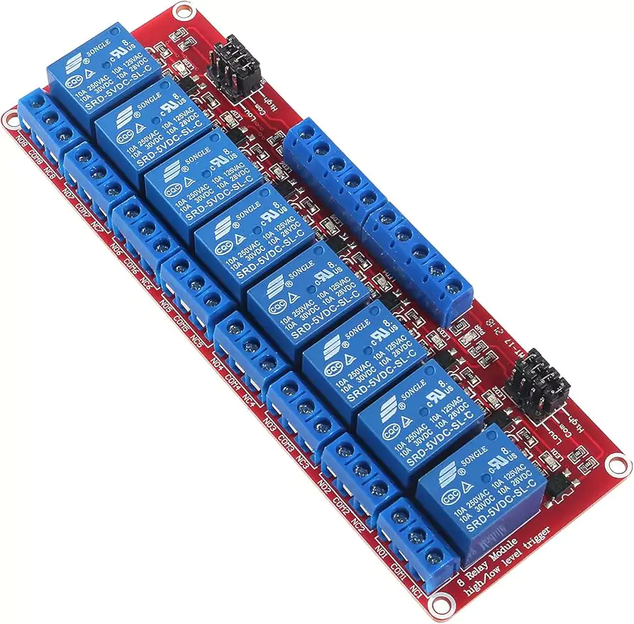 12V 8 Channel Relay Module