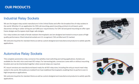 Custom Connector relay socket 