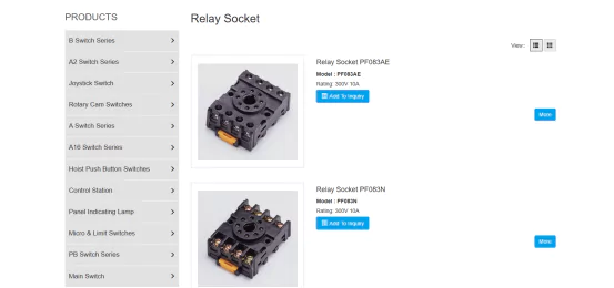 AUSPICIOUS relay socket