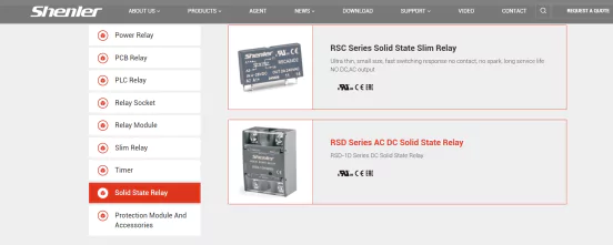 Shenler solid state relay